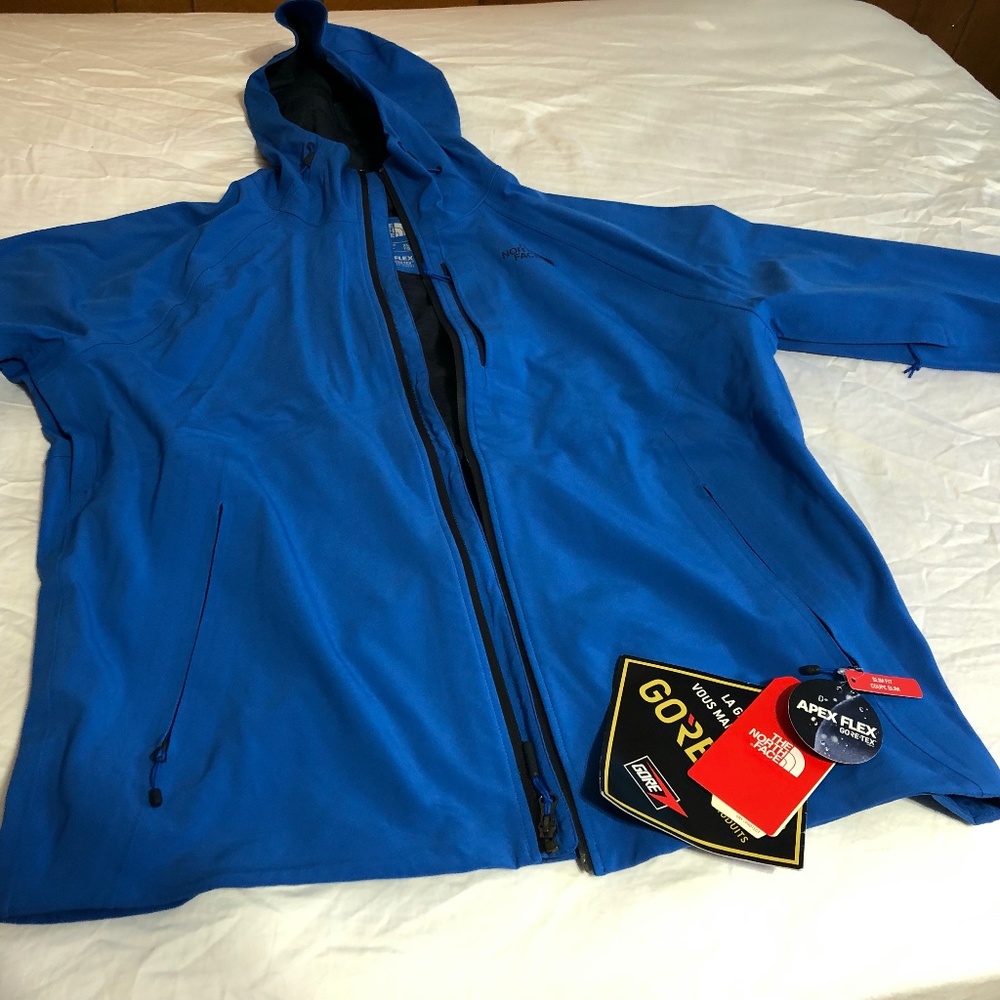 The North Face Men's Apex Flex 1.0 Gore Tex Jacket in Turkish Sea Blue